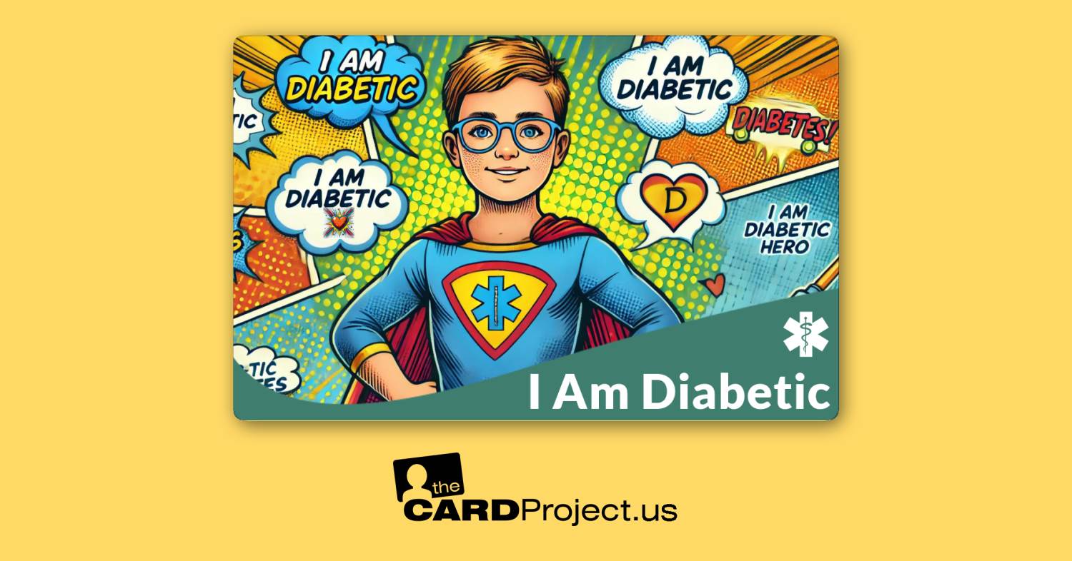 I Am Diabetic Kids Design 4